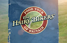Broadcast Design - Title graphics broadcast design - graphics for Hairy Bikers TV show